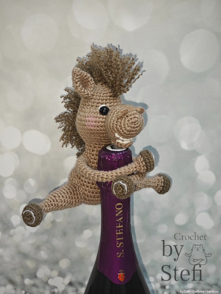 Конь Яшка — Вязаные игрушки и амигуруми: крючком