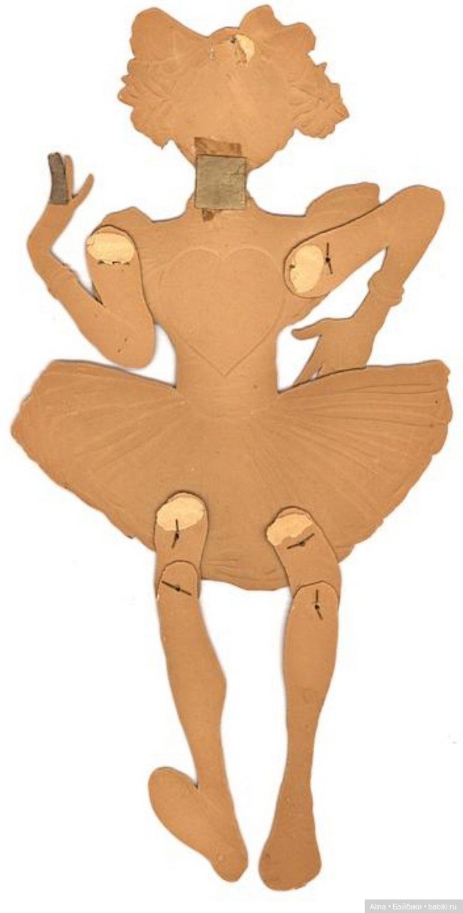 Старинные подвижные фигурки-валентинки американской художницы Френсис Брандаж