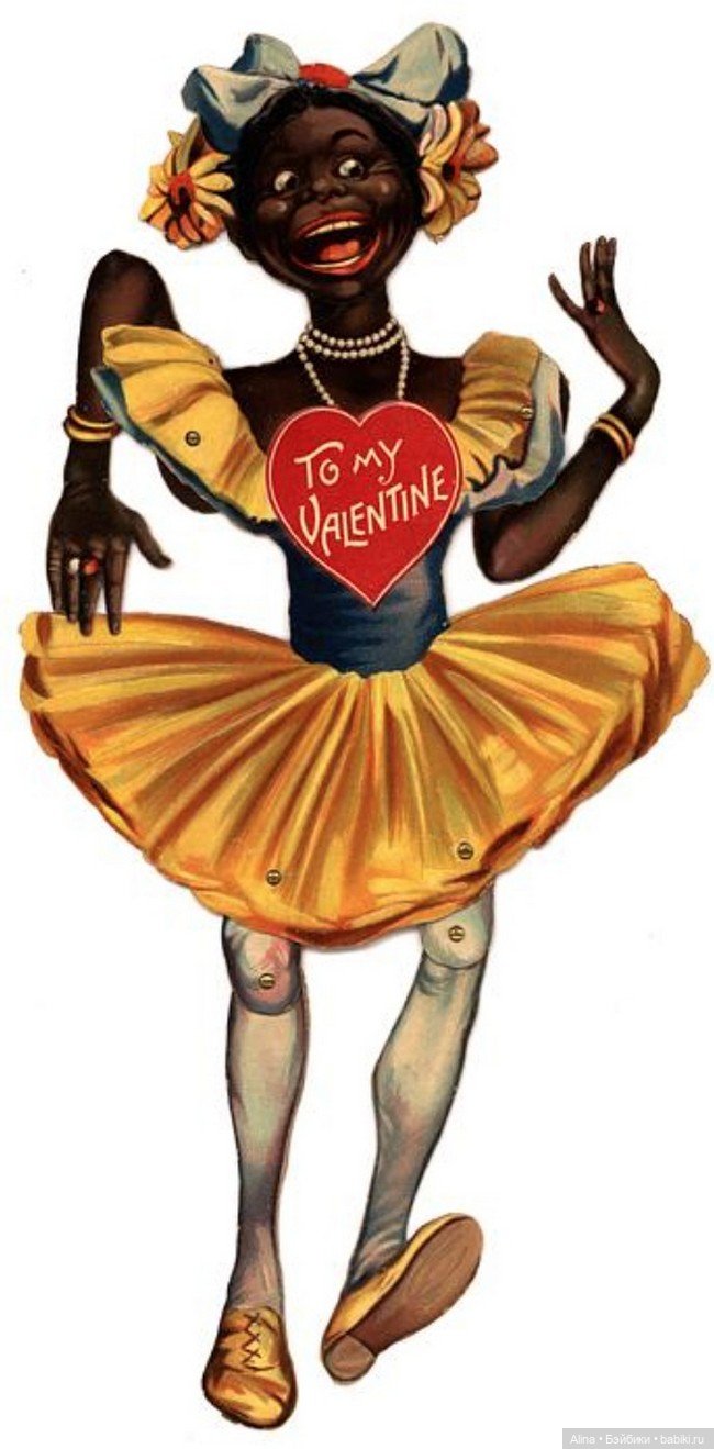 Старинные подвижные фигурки-валентинки американской художницы Френсис Брандаж (фото 3)