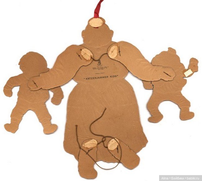 Старинные подвижные фигурки-валентинки американской художницы Френсис Брандаж (фото 2)