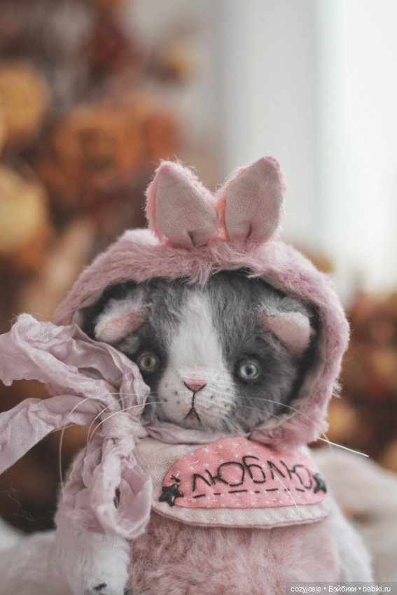 Тедди Котенок — Авторские мишки Тедди и друзья: фото (фото 2)