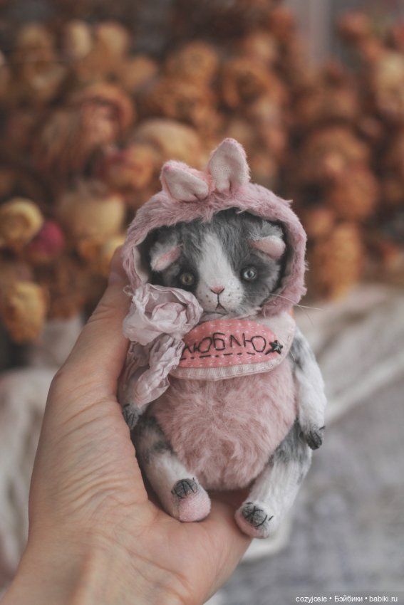 Тедди Котенок — Авторские мишки Тедди и друзья: фото (фото 5)