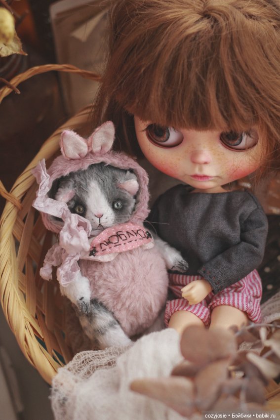 Тедди Котенок — Авторские мишки Тедди и друзья: фото (фото 4)