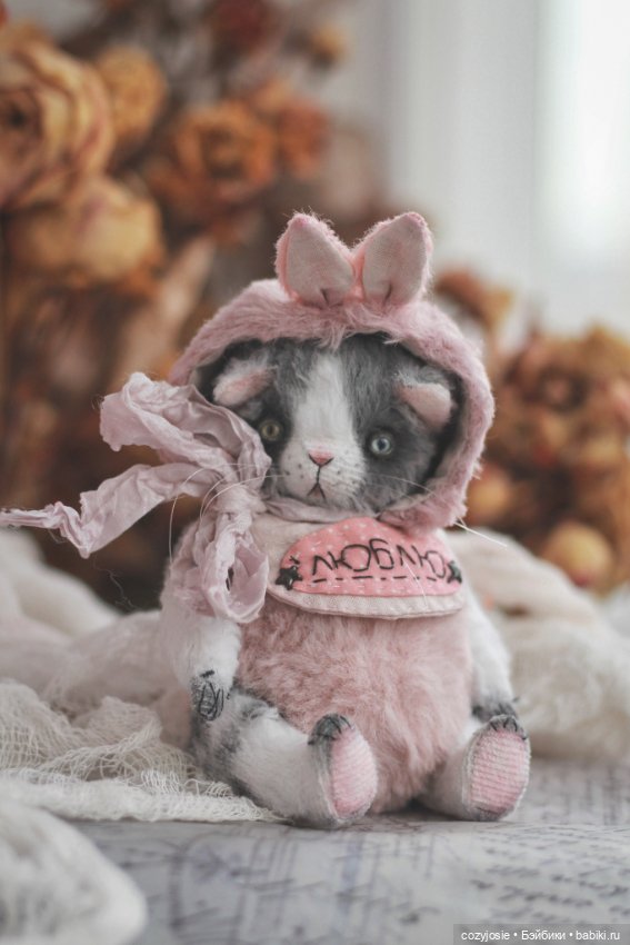 Тедди Котенок — Авторские мишки Тедди и друзья: фото (фото 7)