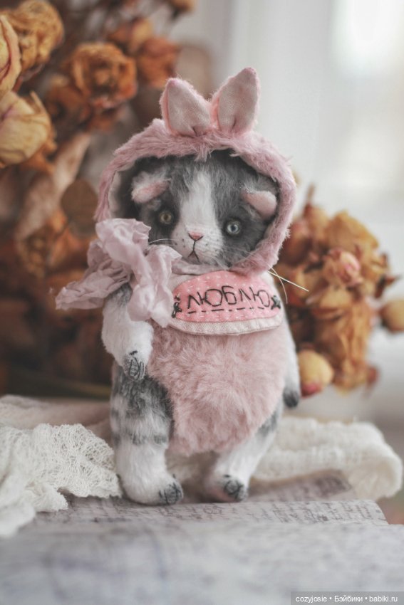 Тедди Котенок — Авторские мишки Тедди и друзья: фото (фото 6)