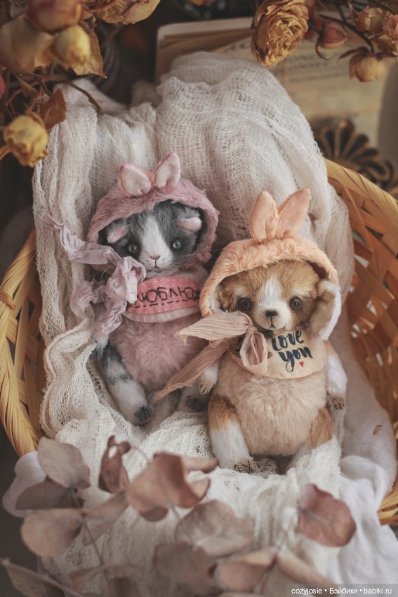 Тедди Котенок — Авторские мишки Тедди и друзья: фото (фото 8)