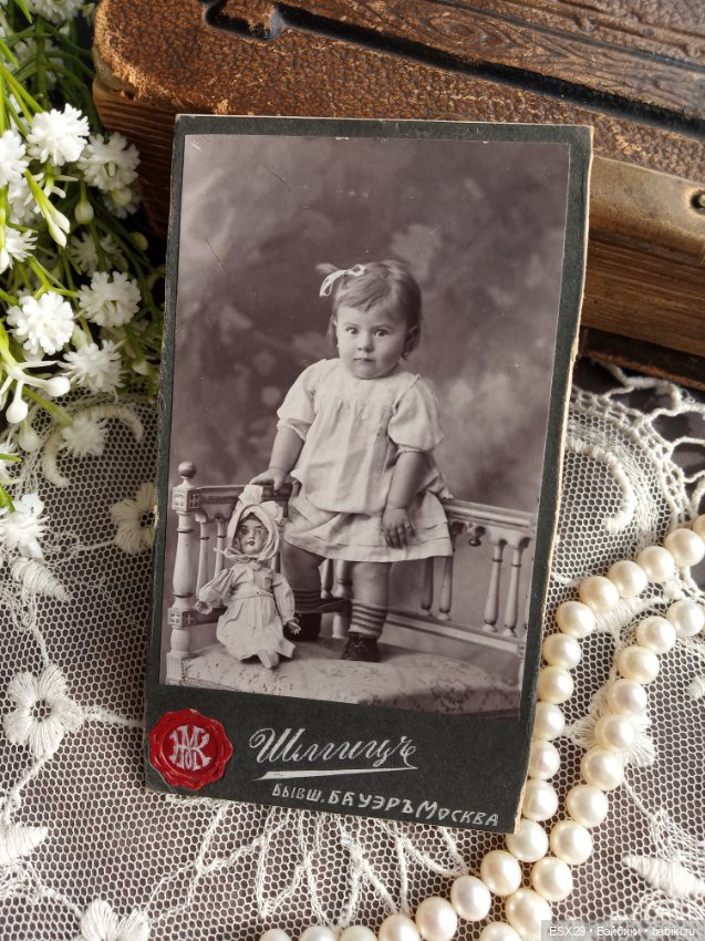 Куклы на старинных фотографиях (фото 3)