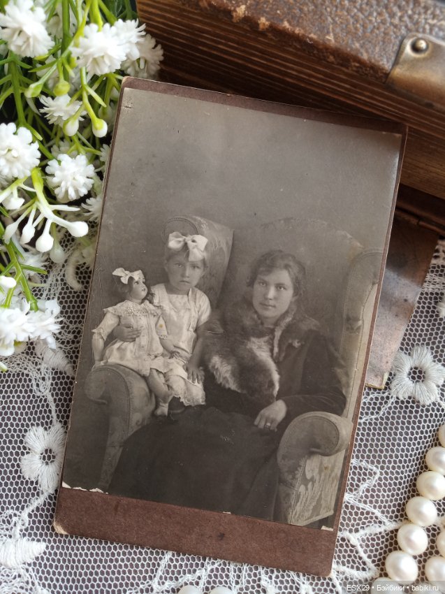 Куклы на старинных фотографиях (фото 5)