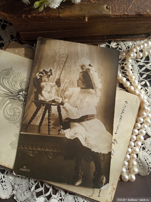 Куклы на старинных фотографиях (фото 6)