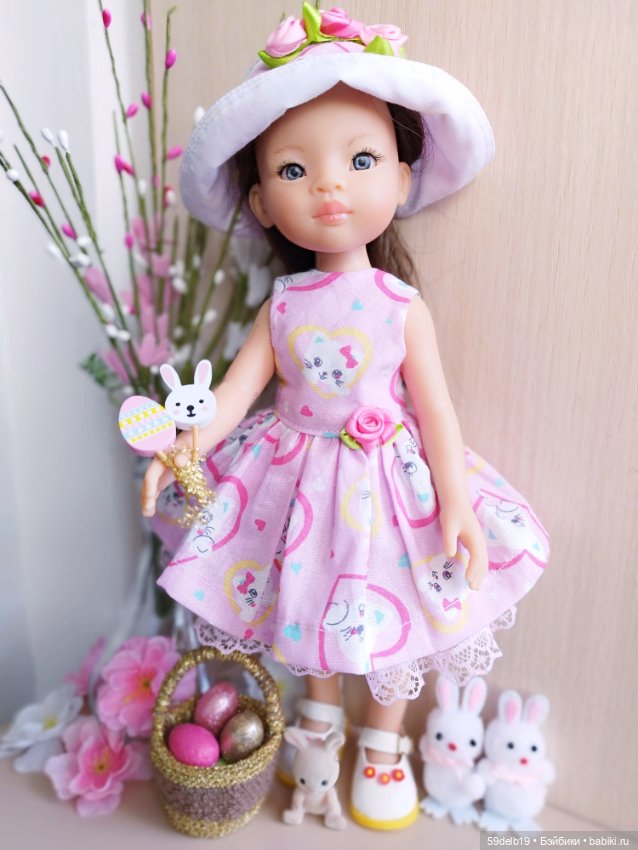 Готовимся к Пасхе - ещё один пасхальный наряд для паолочек (фото 8)