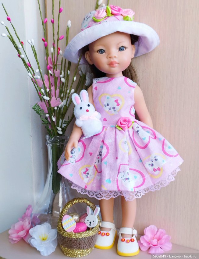 Готовимся к Пасхе - ещё один пасхальный наряд для паолочек (фото 4)