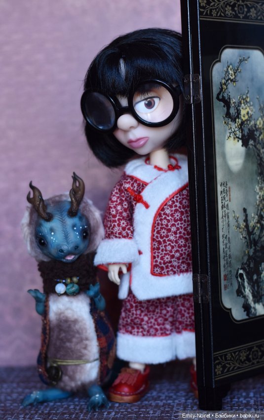 Эдна в китайском стиле — Кукла Эдна Мод (Edna Mode): Суперсемейка (The Incredibles) (фото 3)