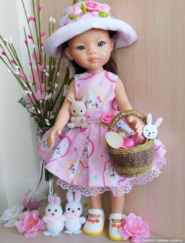 Готовимся к Пасхе - ещё один пасхальный наряд для паолочек (фото 6)
