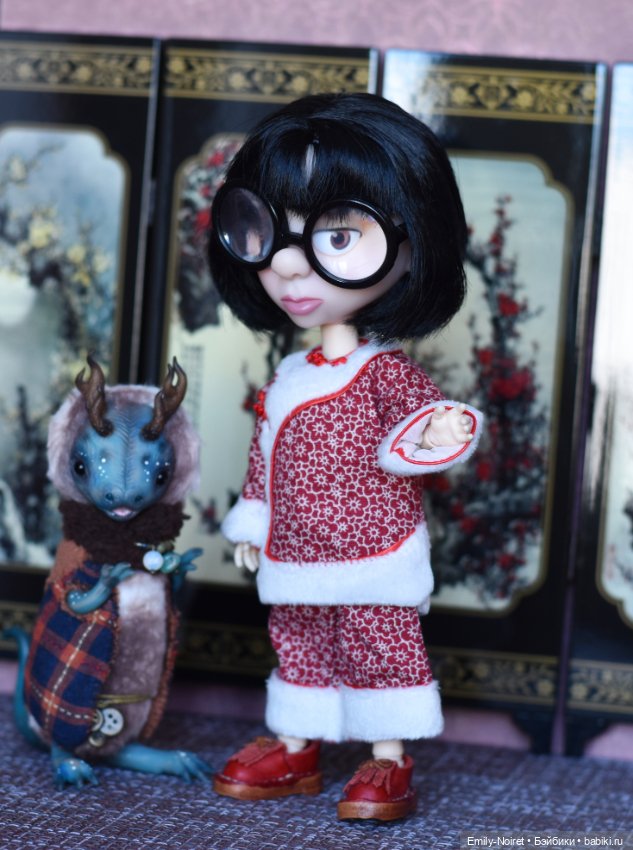 Эдна в китайском стиле — Кукла Эдна Мод (Edna Mode): Суперсемейка (The Incredibles) (фото 7)