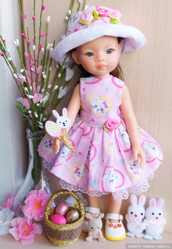 Готовимся к Пасхе - ещё один пасхальный наряд для паолочек (фото 9)