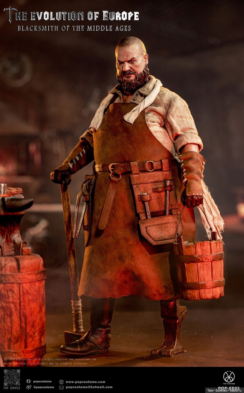 POP COSTUME - фигурка Кузнеца в масштабе 1/6 (фото 5)