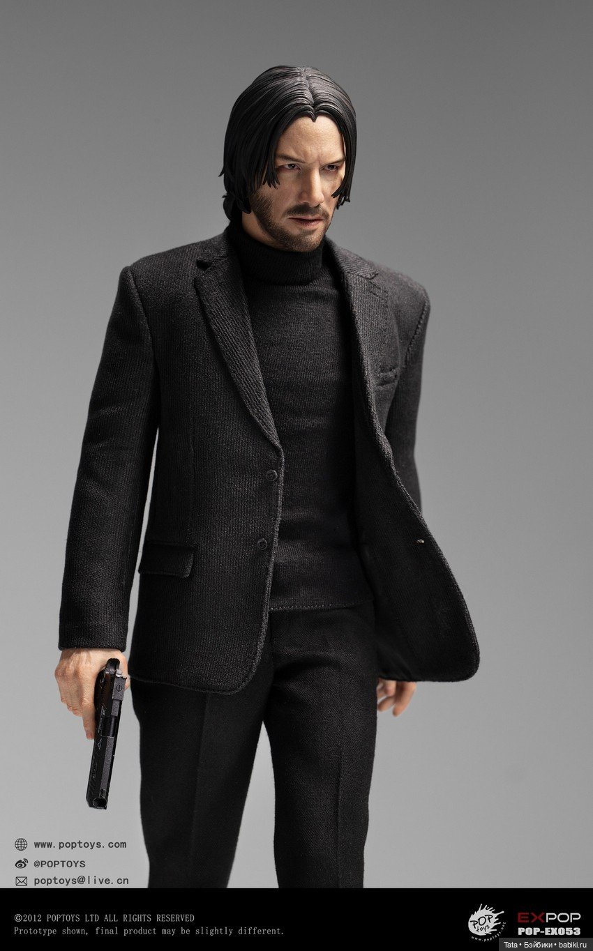 POPTOYS - фигурка Джона Уика в масштабе 1/6 (фото 8)