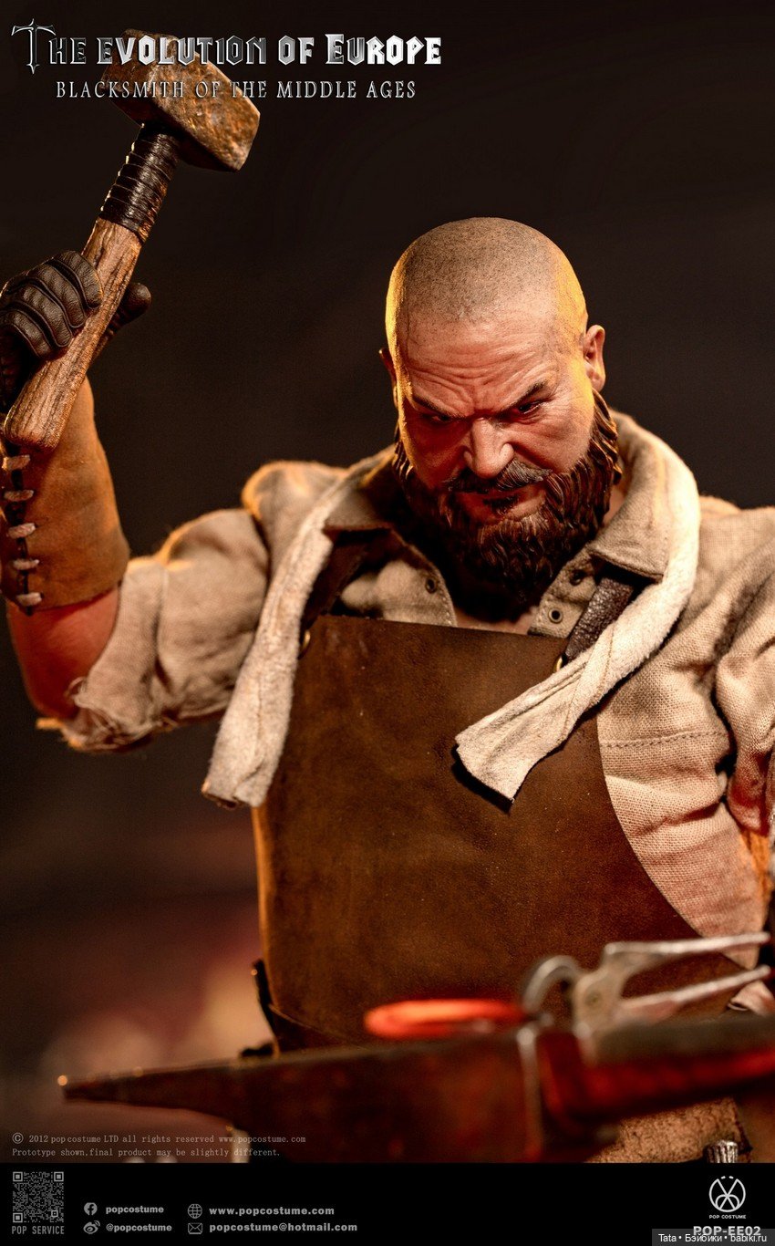 POP COSTUME - фигурка Кузнеца в масштабе 1/6 (фото 7)