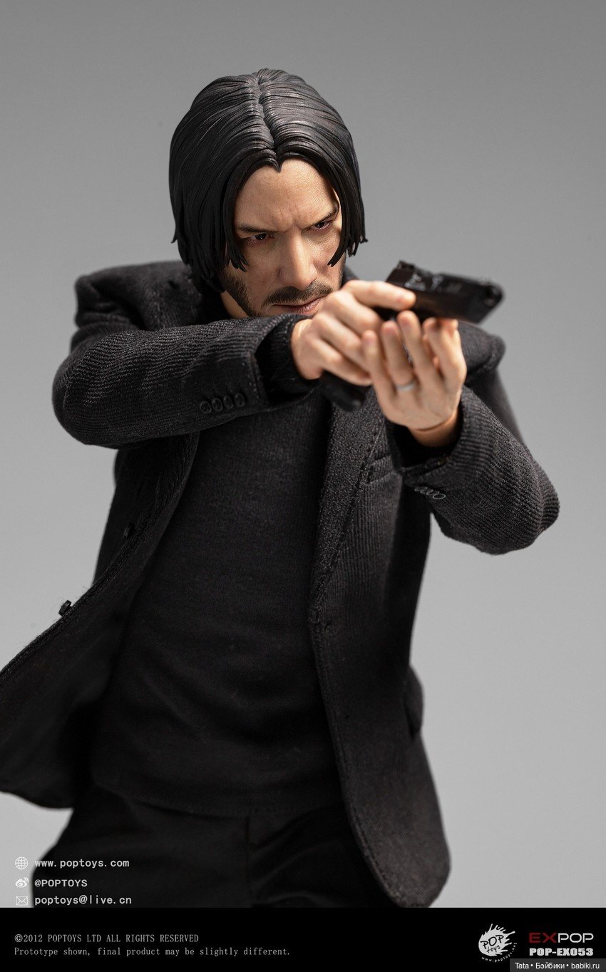 POPTOYS - фигурка Джона Уика в масштабе 1/6