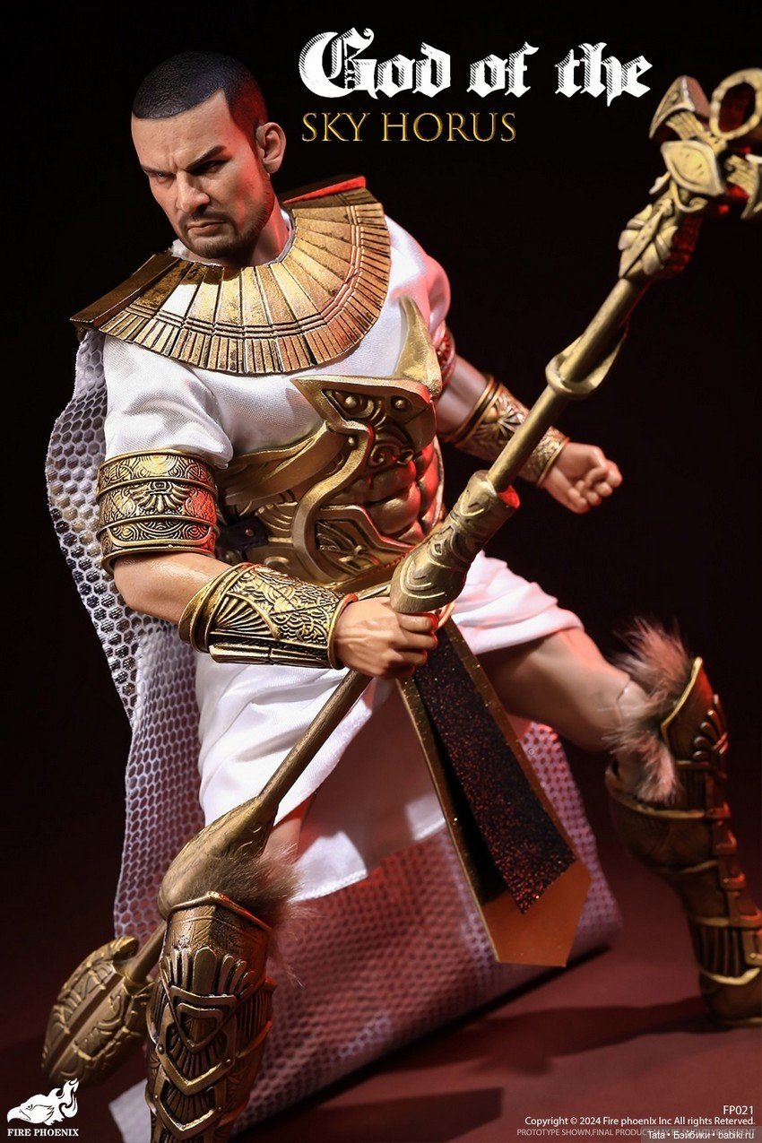 FIRE PHOENIX - фигурка Pharaoh's Guardian God - HORUS в масштабе 1/6 (фото 9)