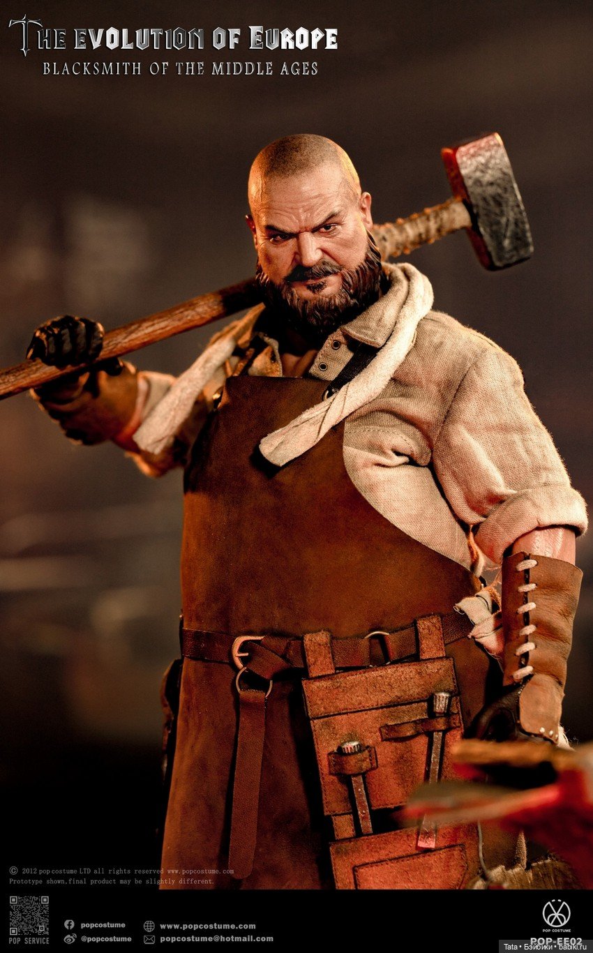 POP COSTUME - фигурка Кузнеца в масштабе 1/6 (фото 9)