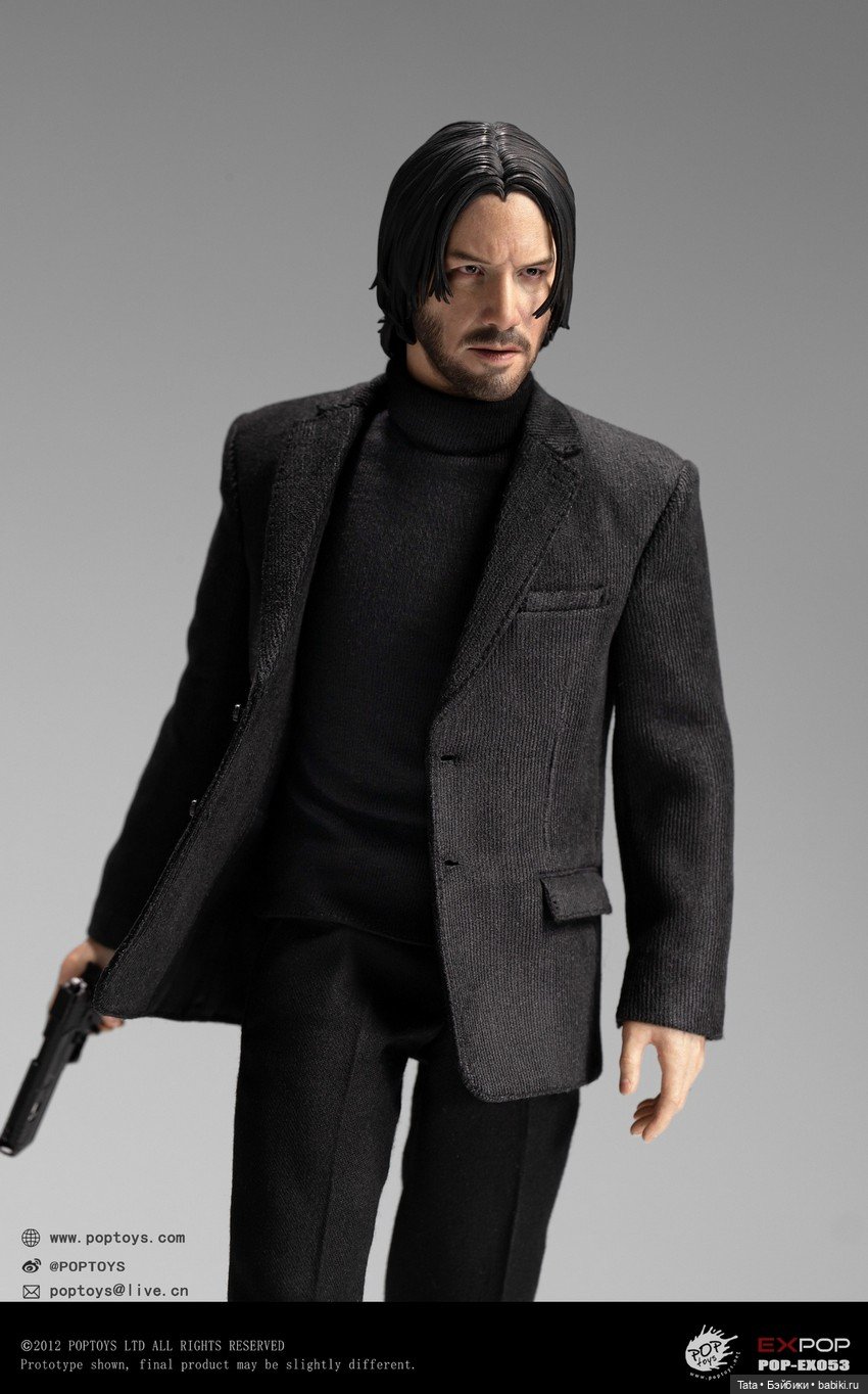 POPTOYS - фигурка Джона Уика в масштабе 1/6 (фото 2)