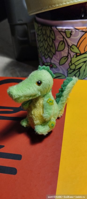 Крокодильчик — Текстильные игрушки и примитивы: кофейные (фото 2)
