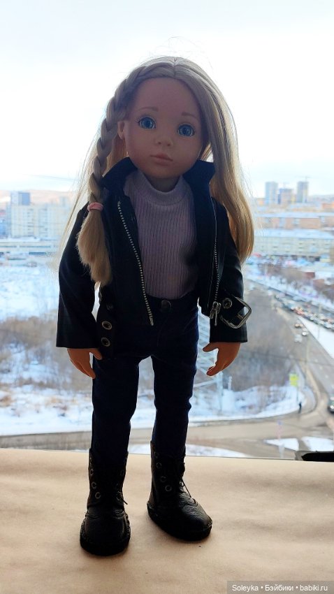 Косуха, джинсы и берцы — Одежда и обувь для кукол своими руками: фото (фото 2)