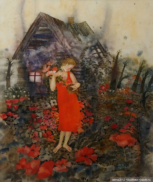 Вера Павлова , увидев её работы , забыть невозможно их волшебные миры