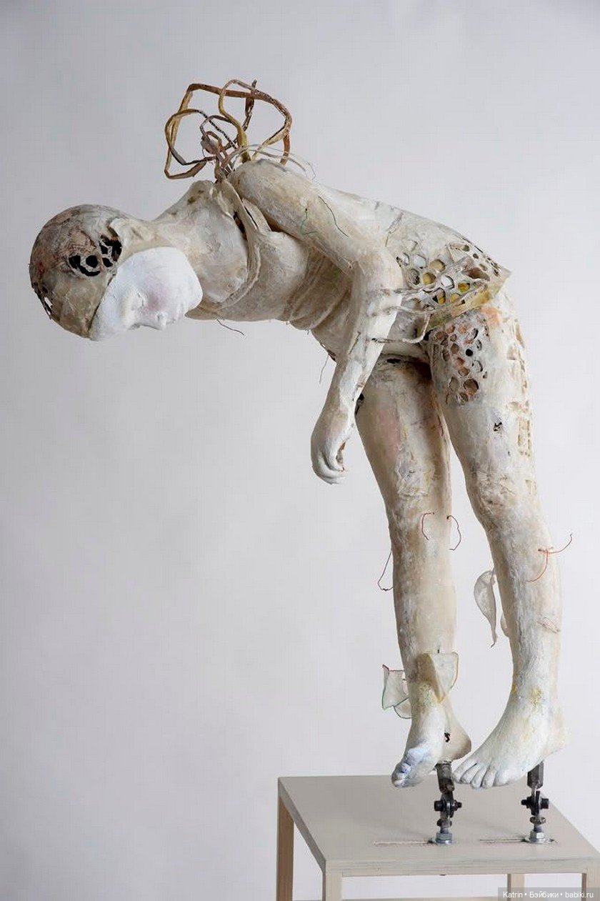 Бумажные люди скульптора Vally Nomidou