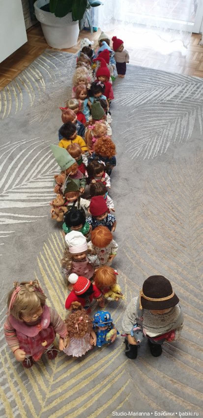 Моя банда вихтелей — Куклы Rosemarie Anna Muller (Мюллер): Вихтели (Wichtel)