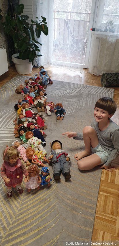 Моя банда вихтелей — Куклы Rosemarie Anna Muller (Мюллер): Вихтели (Wichtel)