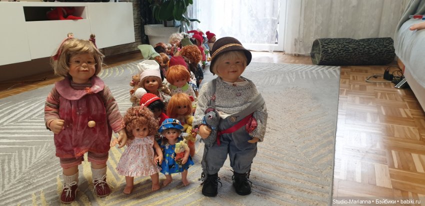 Моя банда вихтелей — Куклы Rosemarie Anna Muller (Мюллер): Вихтели (Wichtel)