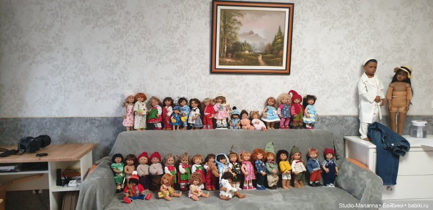 Моя банда вихтелей — Куклы Rosemarie Anna Muller (Мюллер): Вихтели (Wichtel)