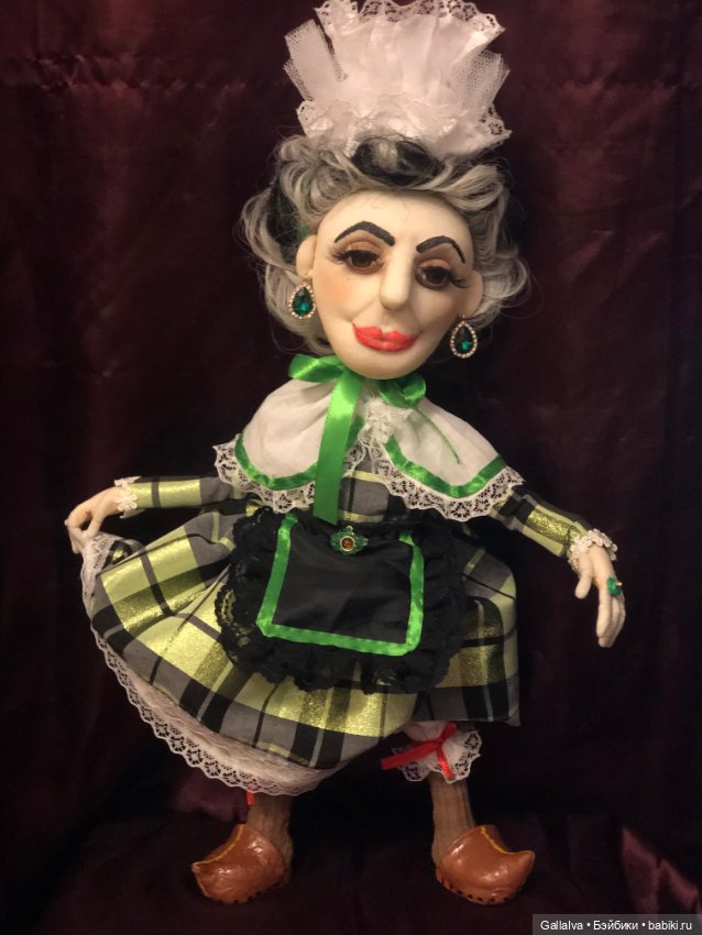 Апатамушта и К часть 43 — Куклы из капрона и чулочной техники: авторские игрушки