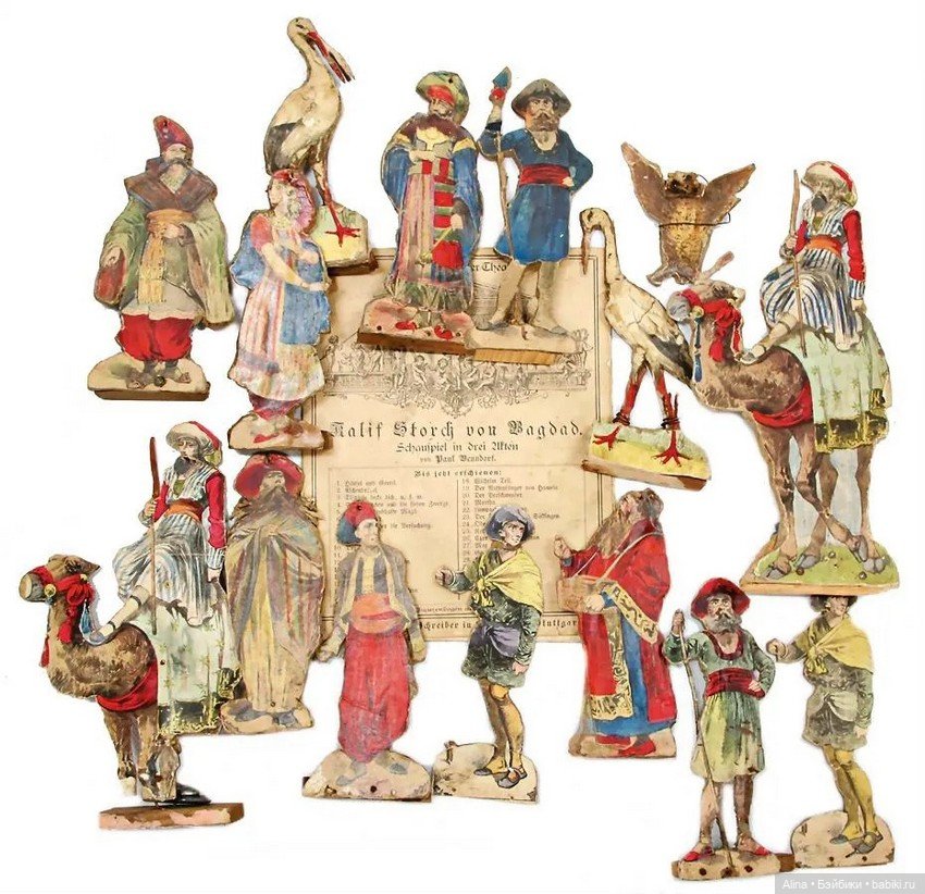 Немецкий бумажный театр 1890 - 1900-е гг (фото 10)