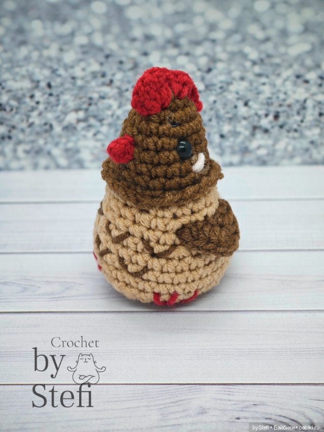 Пасхальная курочка — Вязаные игрушки и амигуруми: крючком (фото 3)