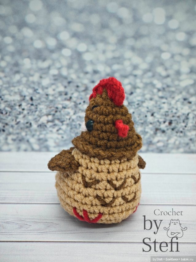 Пасхальная курочка — Вязаные игрушки и амигуруми: крючком (фото 2)