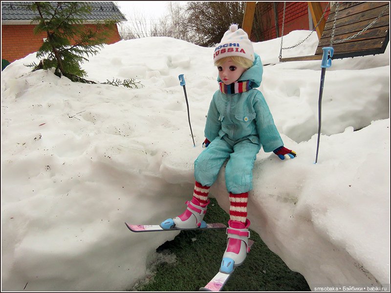 Мирослава прощается с зимой