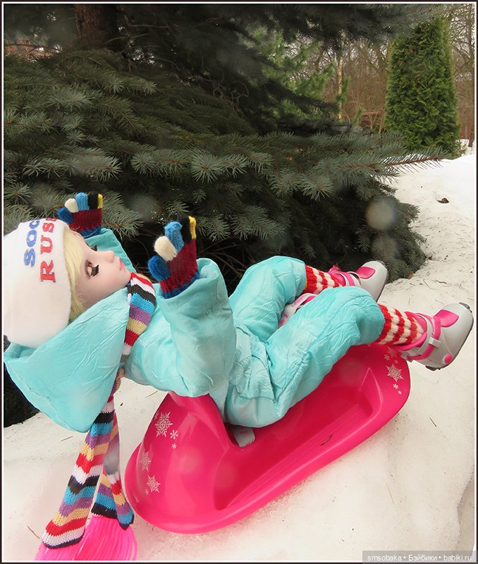 Мирослава прощается с зимой