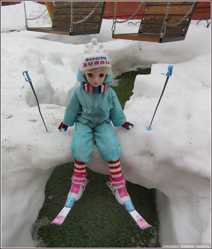 Мирослава прощается с зимой