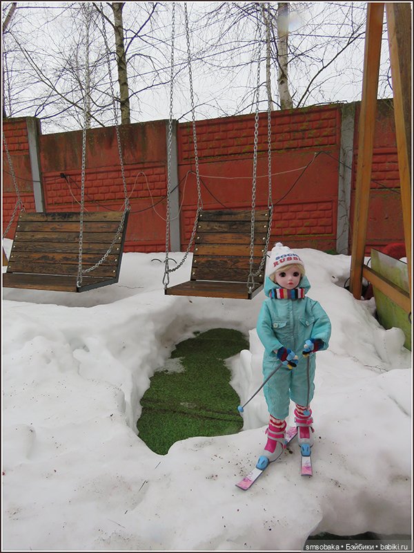 Мирослава прощается с зимой