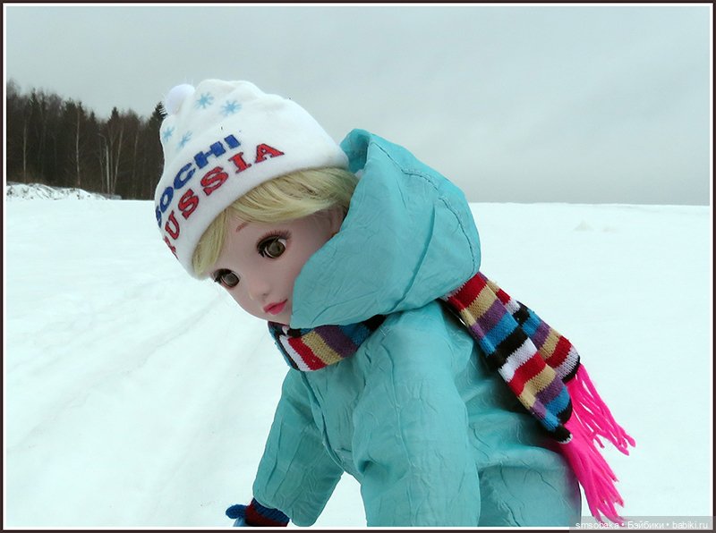 Мирослава прощается с зимой