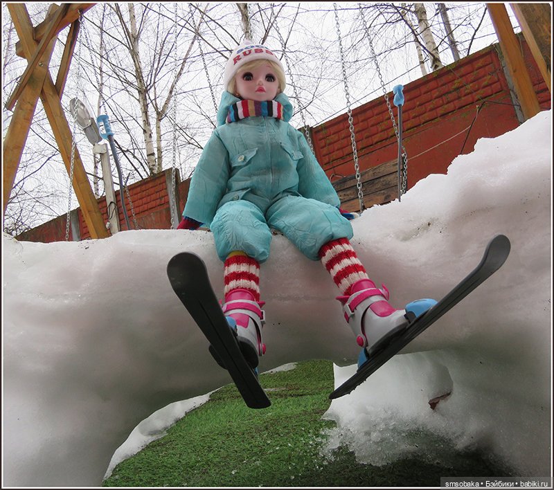 Мирослава прощается с зимой