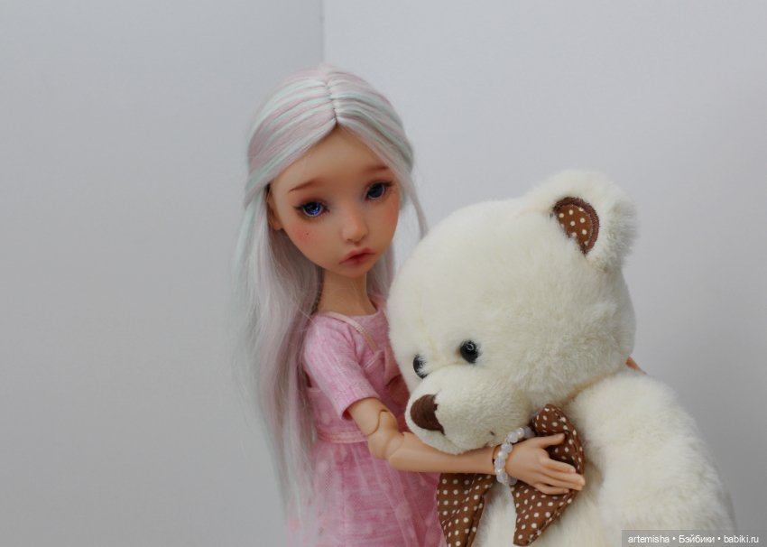 Линн с мишкой от Татьяны Филенко