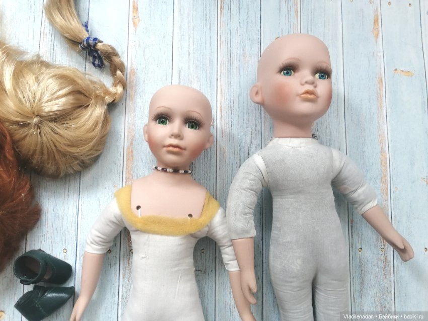 Переделка фарфоровой куклы, продолжение (фото 5)
