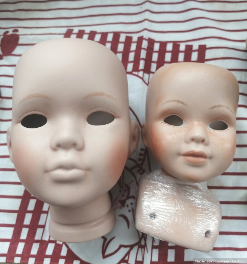 Переделка фарфоровой куклы, продолжение (фото 7)