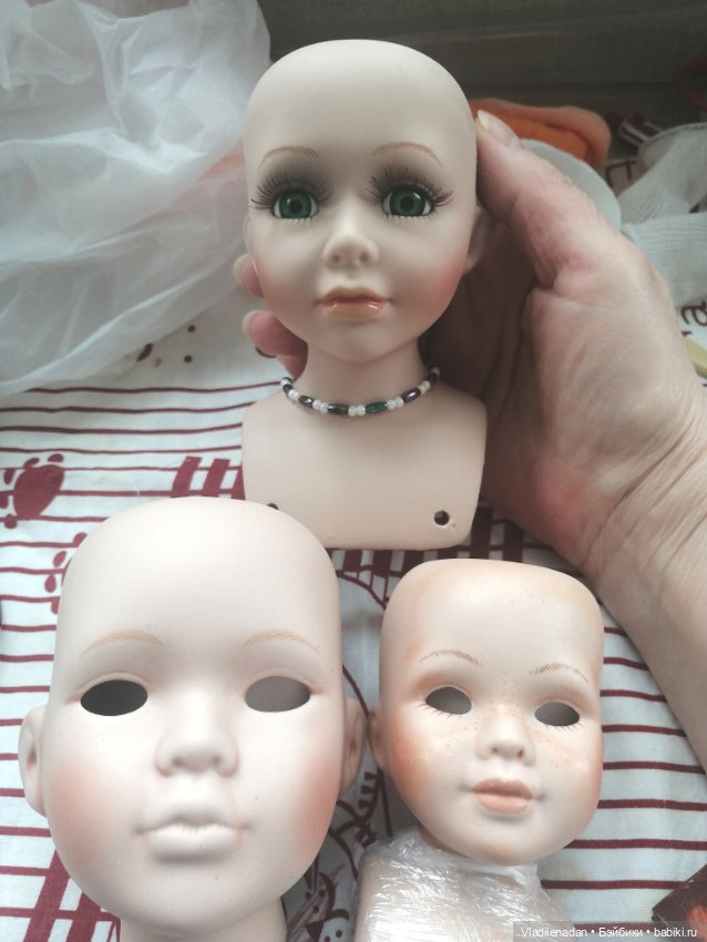 Переделка фарфоровой куклы, продолжение (фото 8)