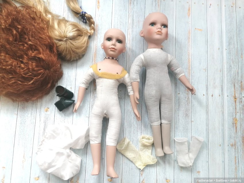 Переделка фарфоровой куклы, продолжение (фото 4)