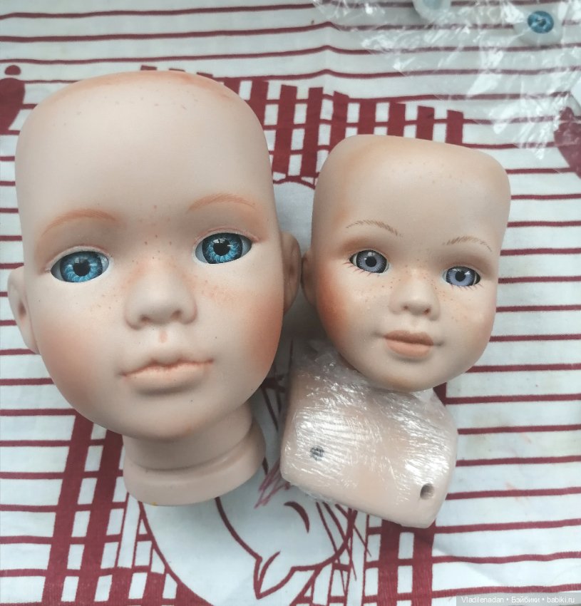 Переделка фарфоровой куклы, продолжение (фото 9)